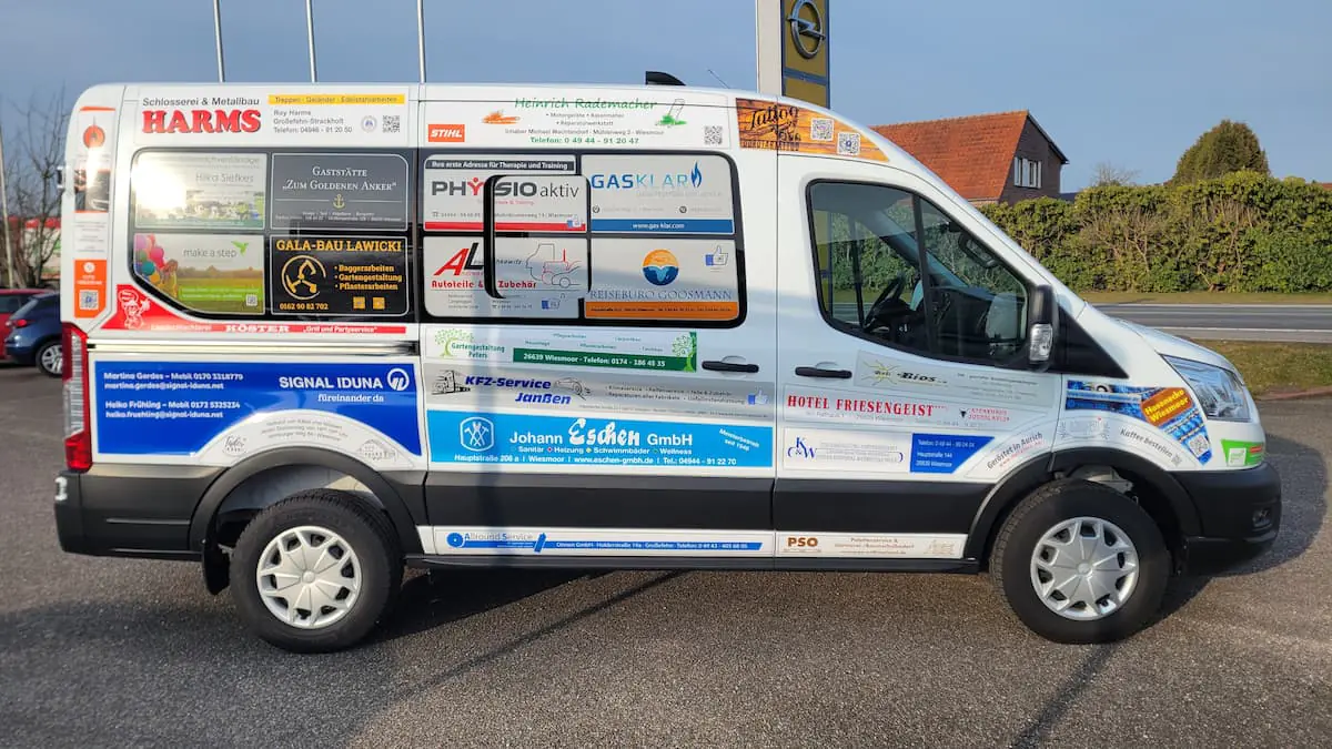 Kostenlose Mobilität für karitative, soziale und sportliche Aktivitäten