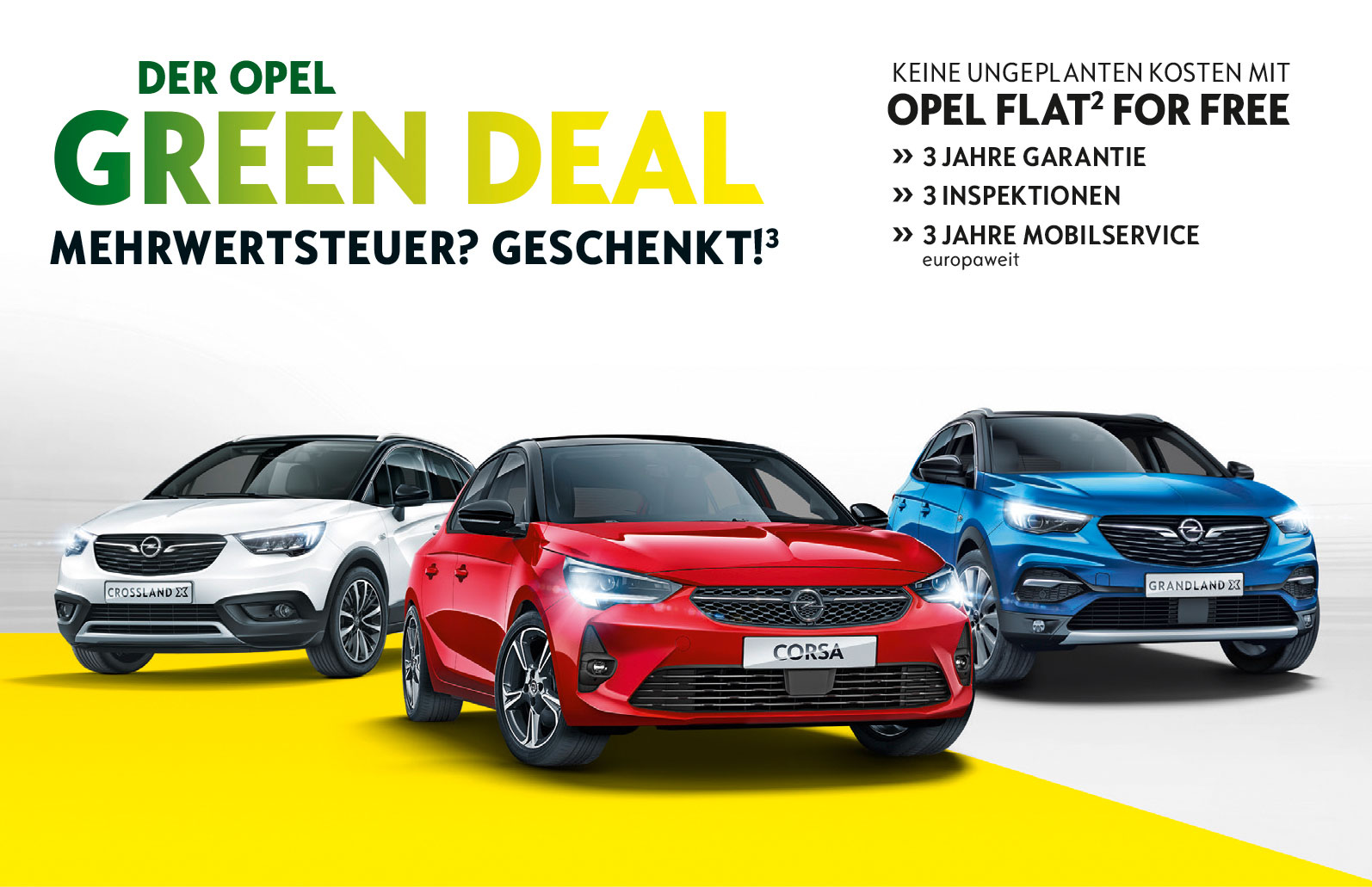 Der Opel Green Deal - Mehrwertsteuer? Geschenkt!*