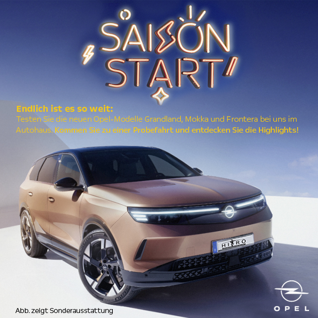 Opel Saisonstart 2025