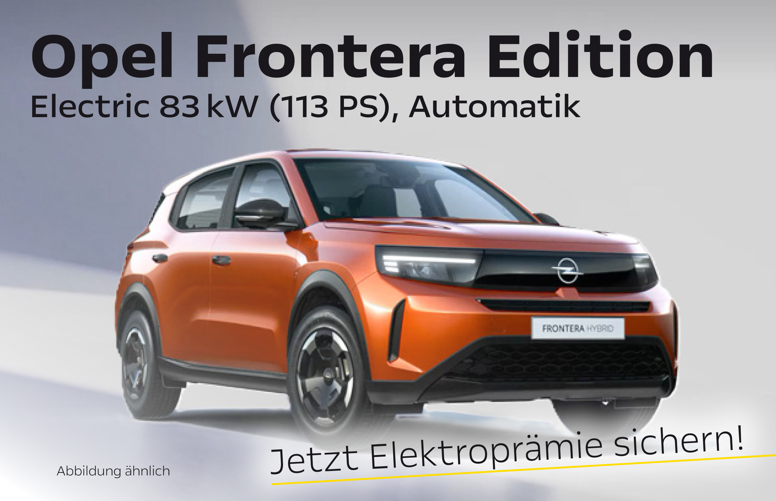 Der Opel Frontera Edition