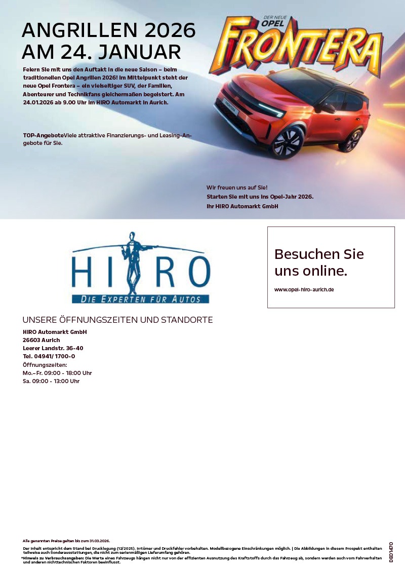 Angebot Opel Frontera 12