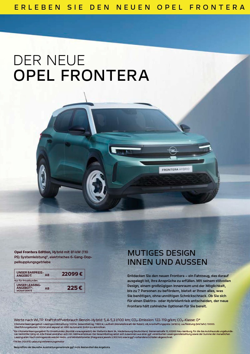 Angebot Opel Frontera 2