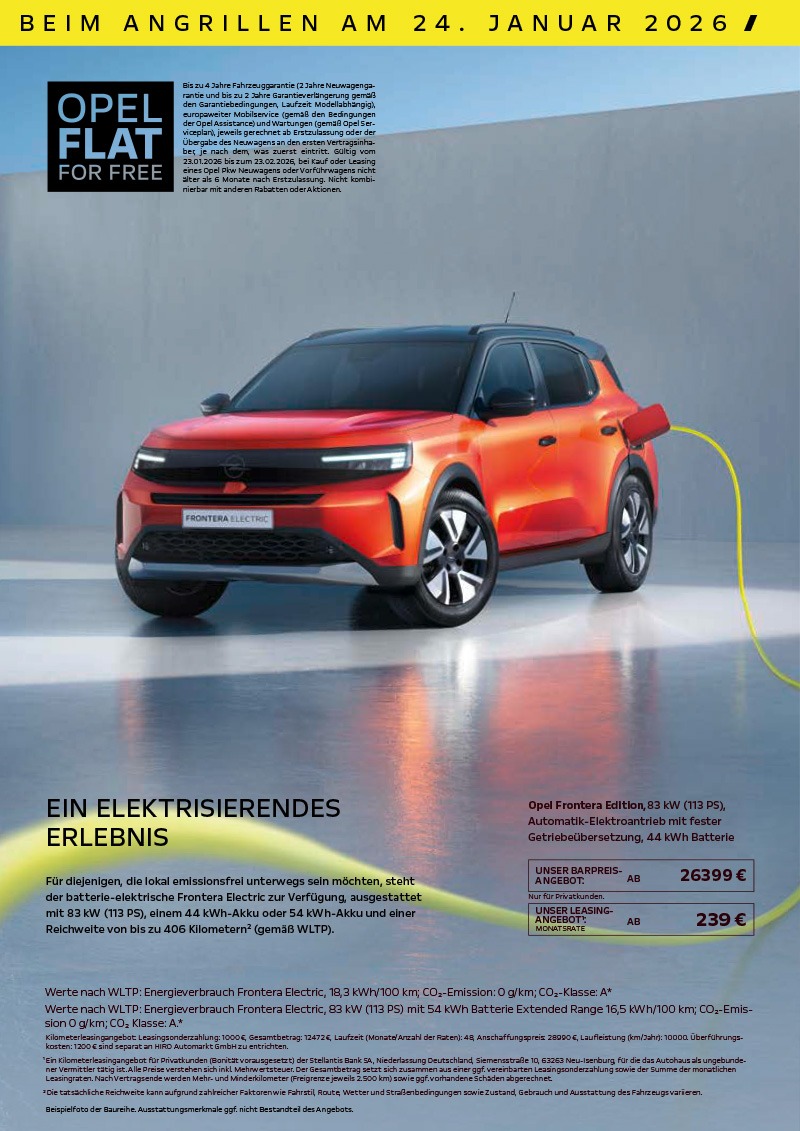 Angebot Opel Frontera 3