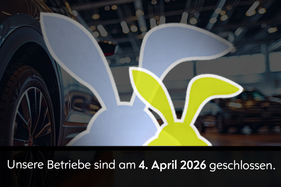 Unsere Betriebe sind am 4. April 2026 geschlossen.