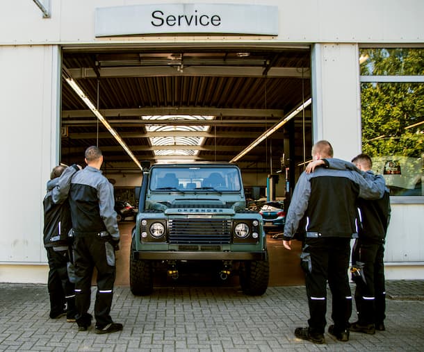 Wartung und Diagnose Land Rover